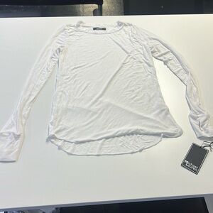 Michael Lauren Alick Tee in White size Small